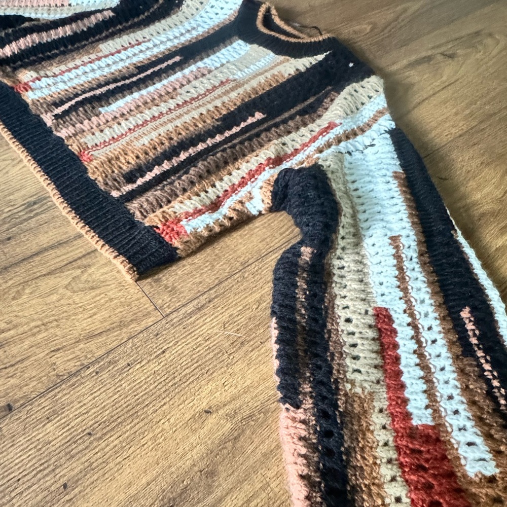 12th Tribe Crochet sweater